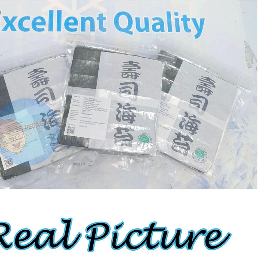 

♘ Takaokaya Sushi Nori 50 Sheet Halal MUI | Sushi Nori Halal ✲