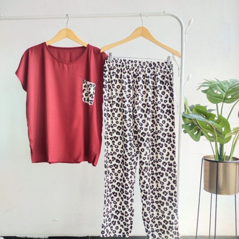 BABYDOLL RAYON TWILL /  SETELAN / PIYAMA / PAJAMAS / PREMIUM / MURAH