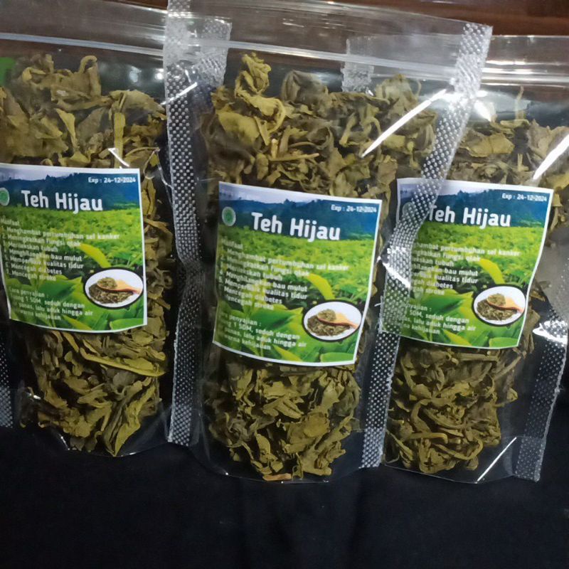 

Teh Hijau Original Untuk Diet dan Kesehatan ( dpt 3 bungkus)