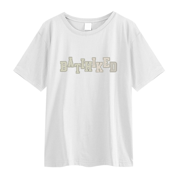 RDGF official shop 2023 versi Korea baru pola huruf kaos murah kaos t shirt oversize kaos kekinian atasan kaos kaos hitam oversize PRIA &amp; WANITA (UNISEX)