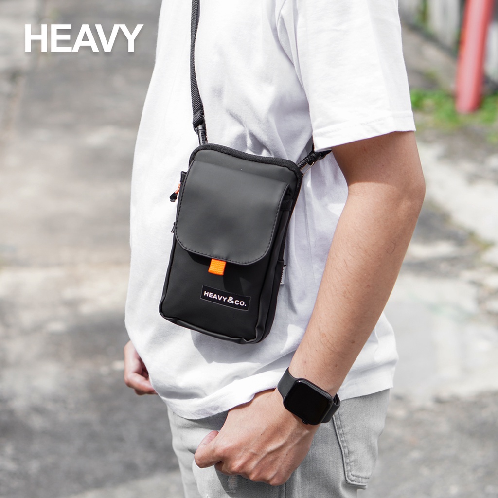 Heavy Pouch Wallet Phone Waterproof | Tas Selempang Hp Heavy | Sling Pouch Bag Handphone