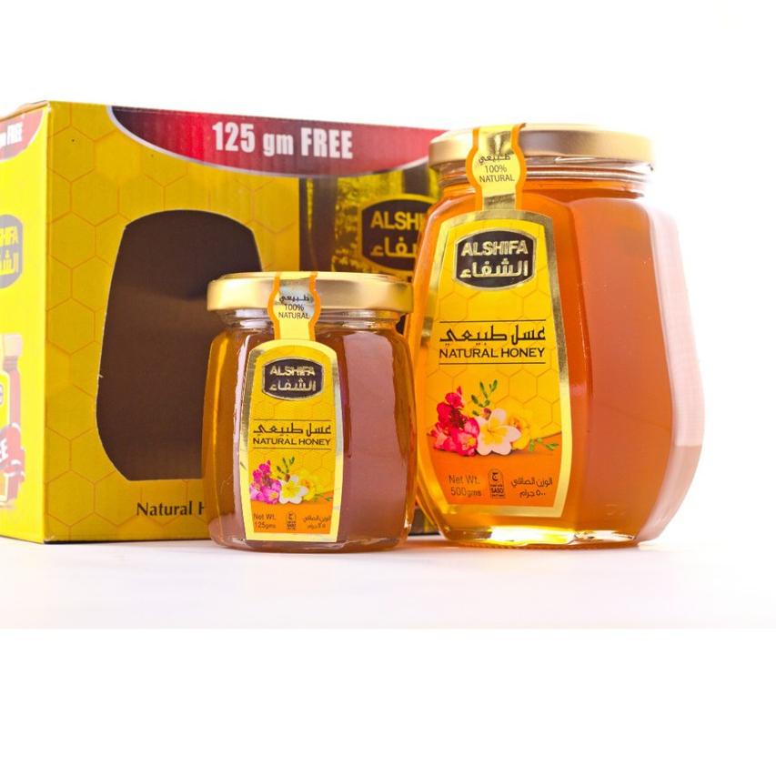 

♛ Arab Al Shifa 500gr Free 125gr / Alshifa 500 gr Free 125 gr Natural Honey ☋