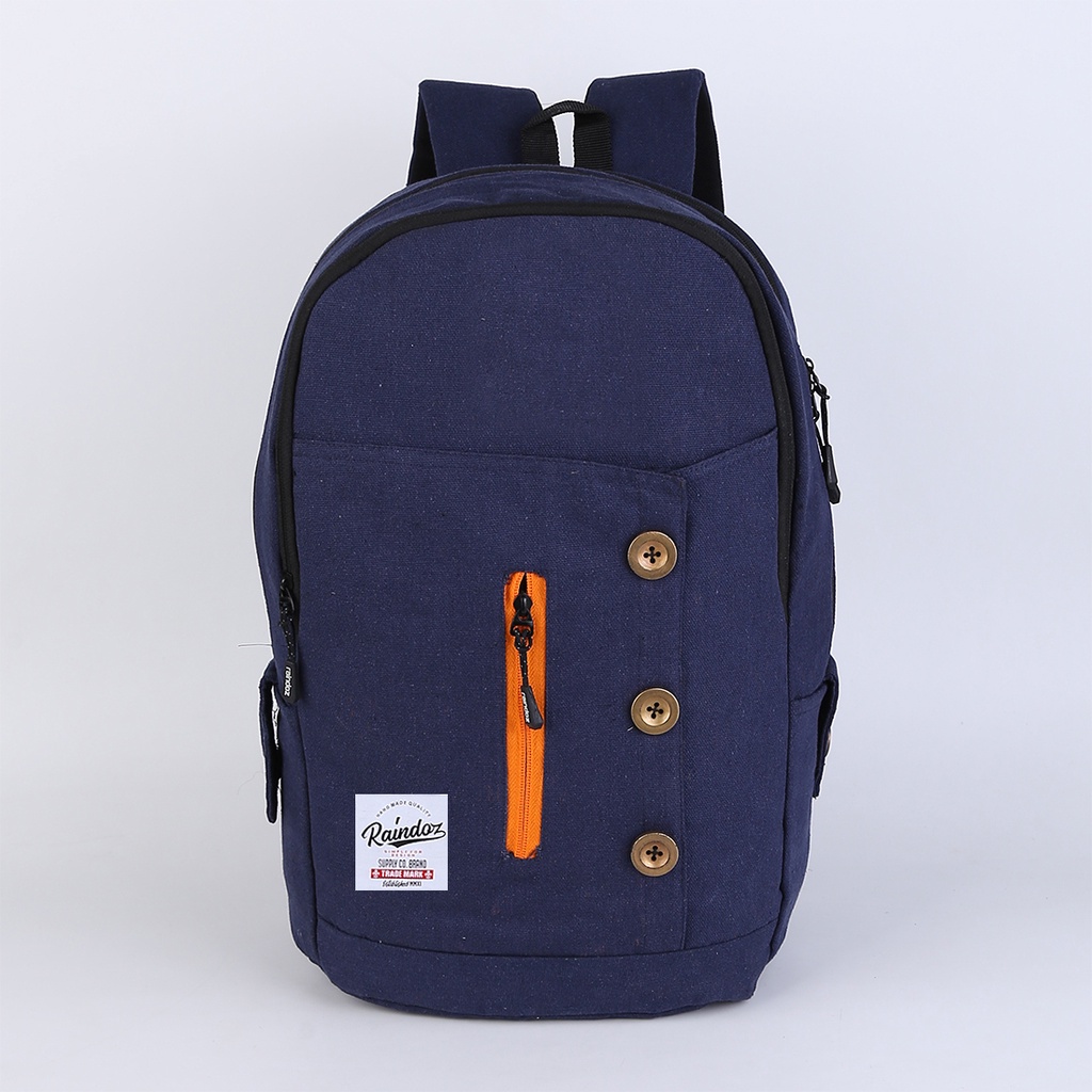 Tas Ransel Gendong Punggung Pria Caual Trendi Kekinian Navy Backpack Cowok Laki Laki Kerja Kuliah Travelling Hangout UC16