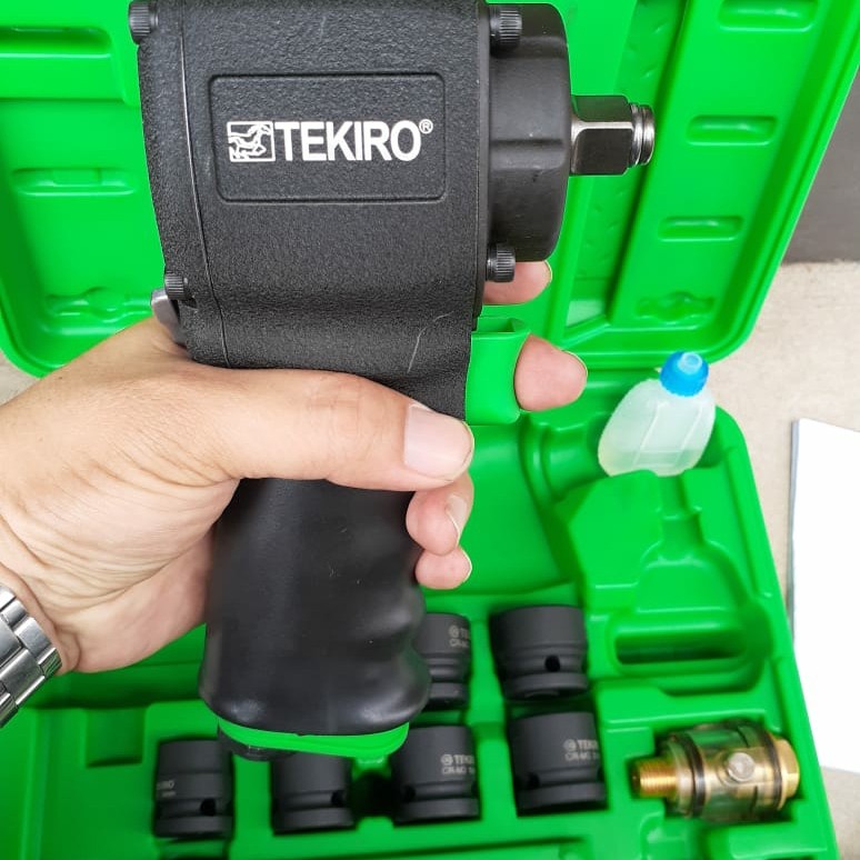 AIR IMPACT JUMBO WITH STUBBY SOCKET SET TEKIRO 12pcs set AT-AI1750