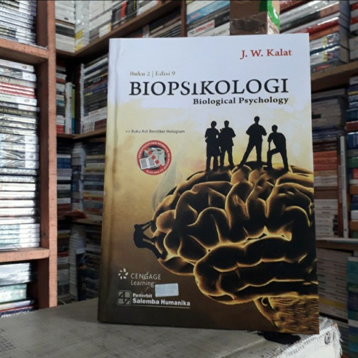 Terlaris Biopsikologi Edisi 9 Buku 2 By Jw Kalat