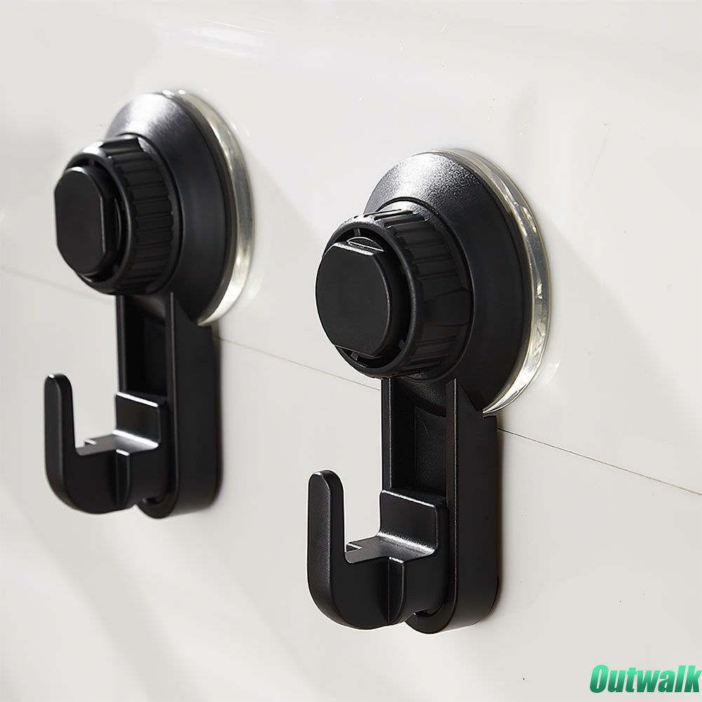 ღ Kuat Vacuum Sucker Hook Diri Perekat Pintu Dinding Kait Gantungan Menebal Beban Berat Rak Kunci Pemegang Dapur Kamar Mandi Peralatan organizer Perlengkapan Rumah