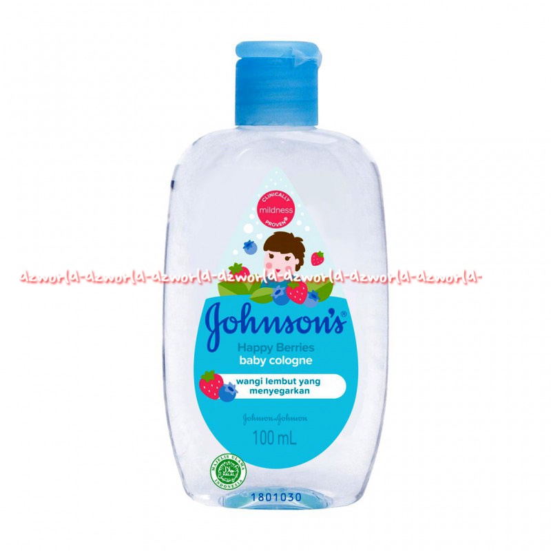 Johnson's Baby Cologne 100ml Happy Berries Slide Parfum Untuk Pakaian Bayi Johnsons Playtime Collectine Johnson Johnson Haruman Untuk Bayi Anak 100ml
