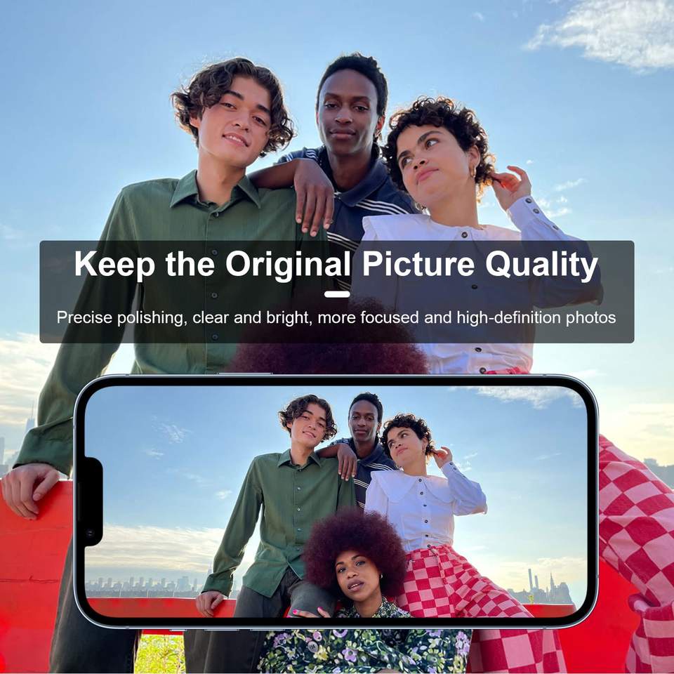 Tempered glass camera lens iPhone 11 12 13 14 15 PROMAX Anti-scratch Camera Protector