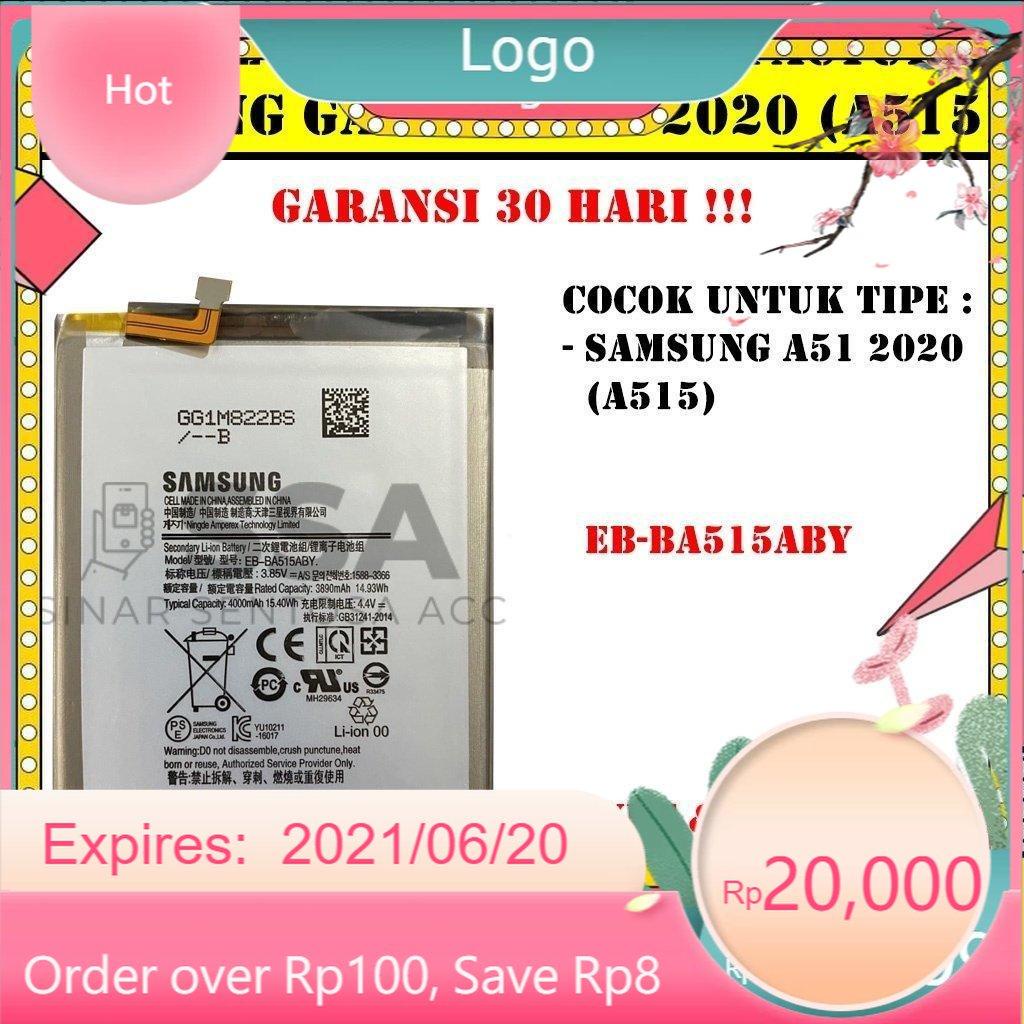 Baterai for  Samsung Galaxy A51 2020 A515 EB-BA515ABY S5Mini EBBA515ABY BA515ABY A 51 HP Ori Battery Batrai Batre Batu Batere GARANSI AWET MURAH