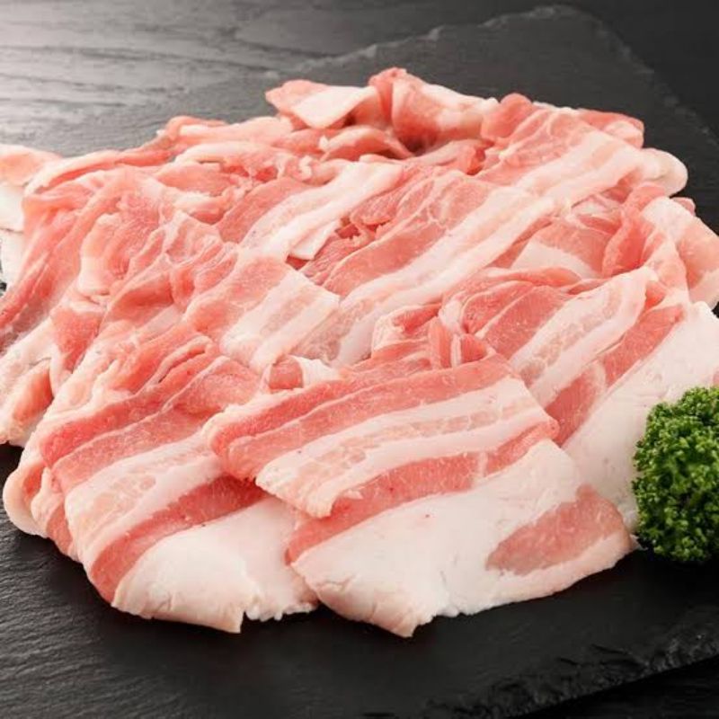 

Pork Belly Slice / Samcan Tipis / Dwaeji Bulgogi 1.5mm by Kpork Medan