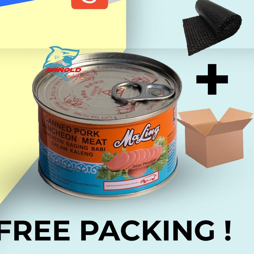 

❋ Maling Canned Pork Daging Babi Maling Luncheon Meat 397g TTS Brand / Maling TTS 397g ♗