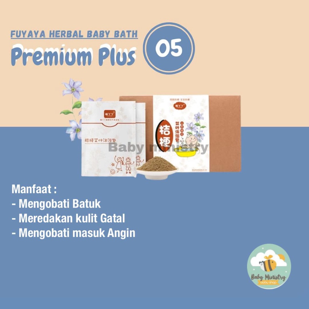 ( 1 BOX ) FUYAYA HERBAL TEA BABY BATH / TEH MANDI HERBAL UNTUK ANAK/ FLU/ BATUK / CAOBEN TEH MANDI ANAK ALERGI / TEH MANDI NAFSU MAKAN / TEH MANDI DAYA TAHAN TUBUH / PILEK / HIDUNG MELER / HIDUNG TERSUMBAT / PANAS DALAM / SINUSITIS / ECZEMA / KULIT GATAL