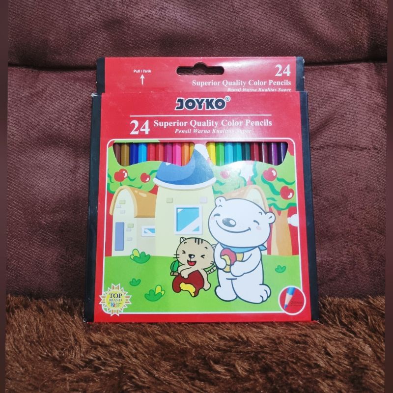 

Pensil Warna JOYKO 24 pcs Superior Quality Color Pencils