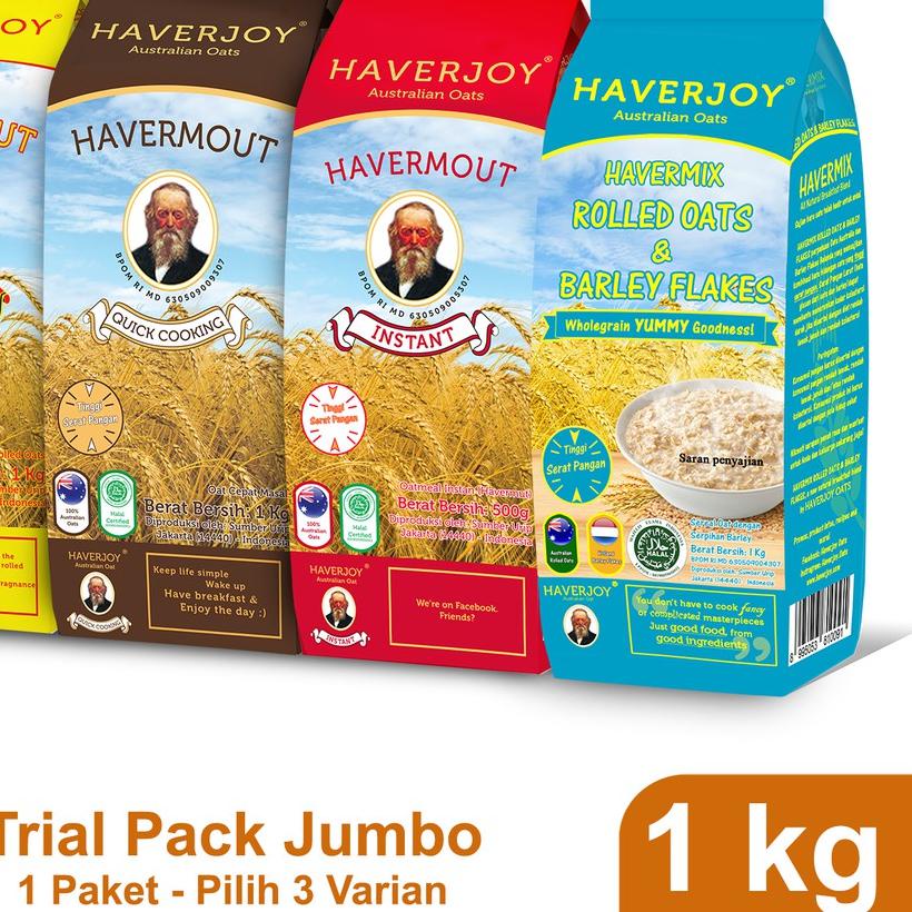 

۞ Haverjoy Trial Pack Jumbo All Varian 1kg ❁