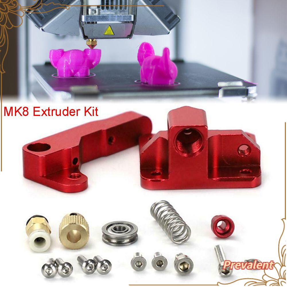 Preva Extruder Kit Aksesoris Printer 3D Tahan Lama Untuk Lembaran Shockproof Ender-3 CR-10
