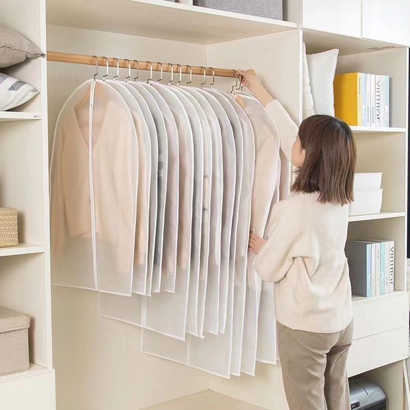 Greenland Plastik Baju Gantung Cover Baju Gantung Penutup Baju Gantung Cover Jas Penutup Pakaian Baj