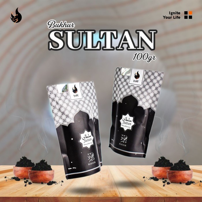 Bukhur Buhur Dupa Serbuk QODHA 100gr 100 Gram Aroma SULTAN
