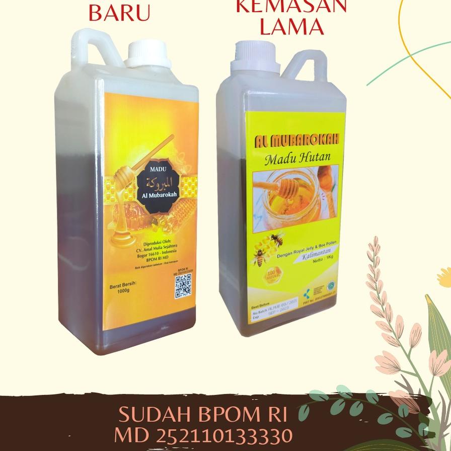

Termurah dan terbaik Madu Hutan Al Mubarokah Beepollen dan Royal Jelly murah