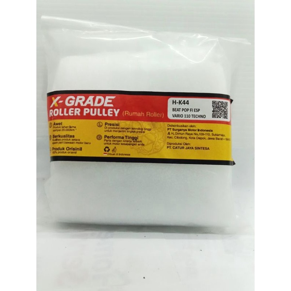 RUMAH ROLLER merk X-GRADE BEAT POP ESP VARIO TECHNO 110