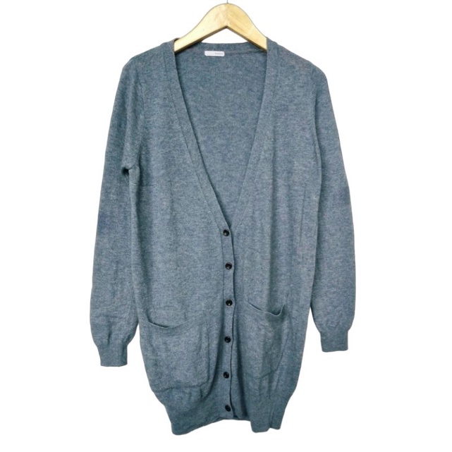Cardigan Panjang Vneck