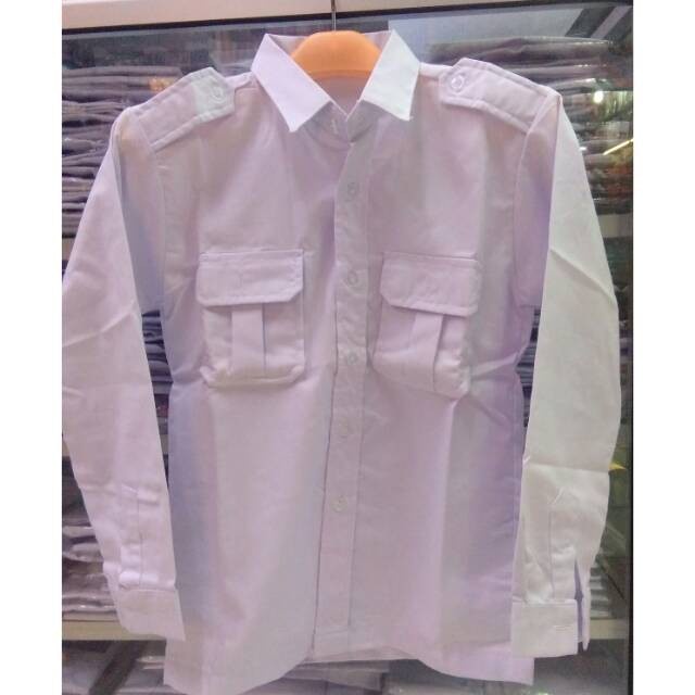 Seragam sekolah Baju PDH/paskibra SD/SMP/SMA lengan panjang