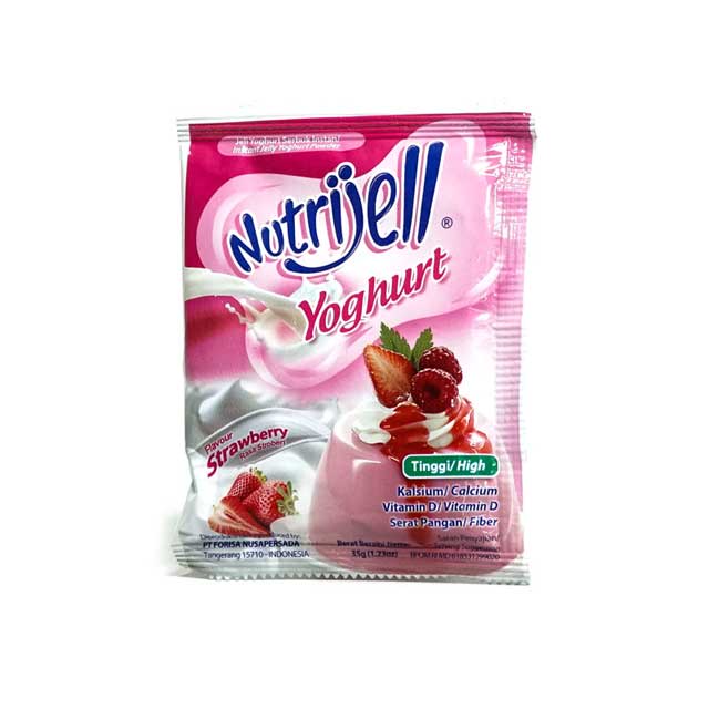 

NUTRIJELL YOGHURT STRAWBERRY 35GR