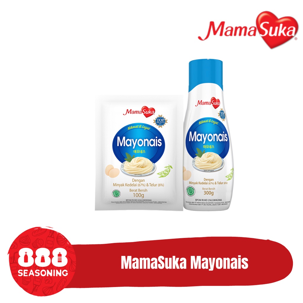 

MAMASUKA MAYONAISSE/ MAYONAIS 100ml 300ml