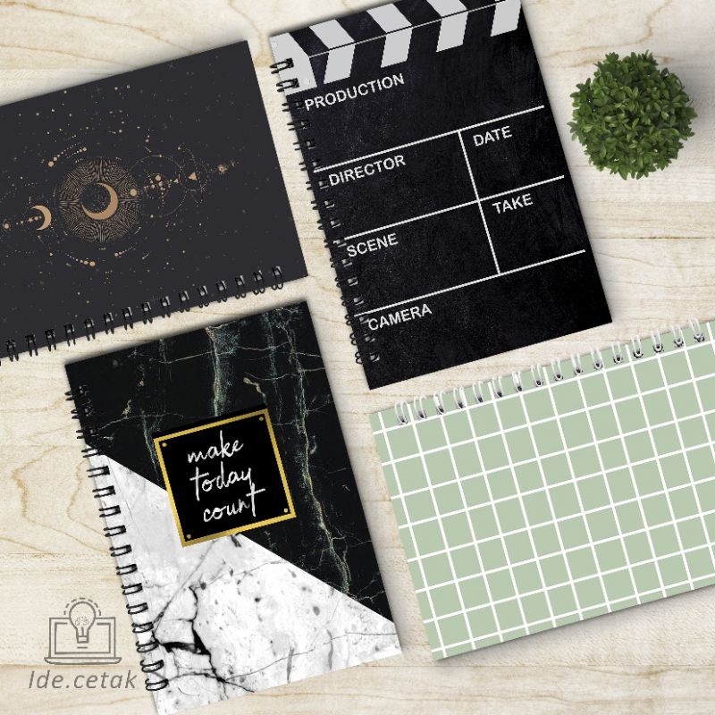 

Notepad Notebook Spiral A5 Softcover Aesthetic Isi 70 lembar | Buku catatan A5 | Buku Notes A5 | Blocknote A5