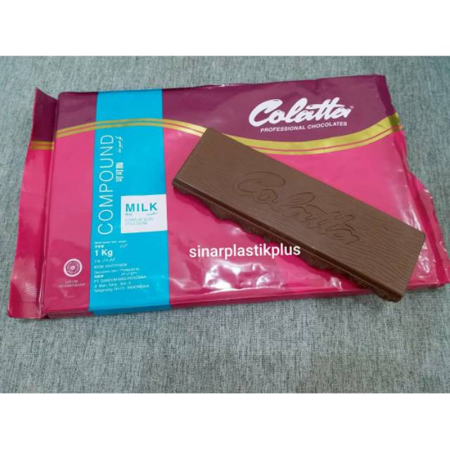 

✨NEW✨ -Coklat colatta compound milk 1kg- 1.1.23