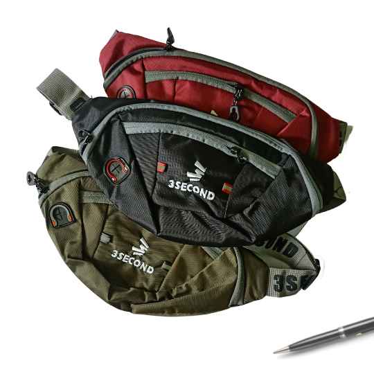 TAS SELEMPANG WEISBAG PRIA WANITA 3SECOND Polos