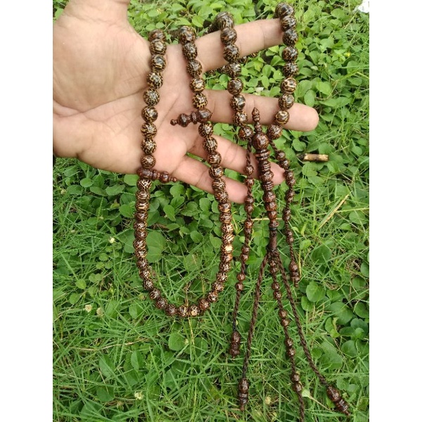 TASBIH LIWONG MACAN RUMBAI TIJANI 99 BUTIR  size 8 mm