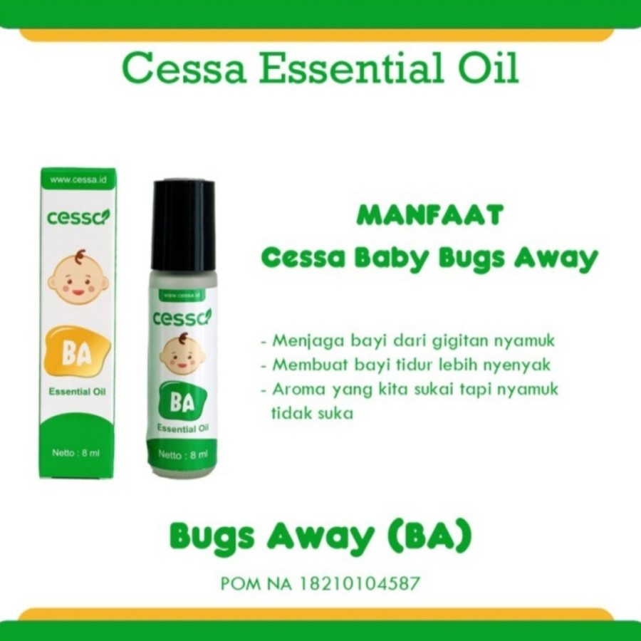 *NEW* Cessa Baby KIDS (0-2 tahun) Fever Drop , Cough n Flu , Lenire , Bugs Away dan Immune Booster / Herbal Bayi / Obat Flu Batuk Demam