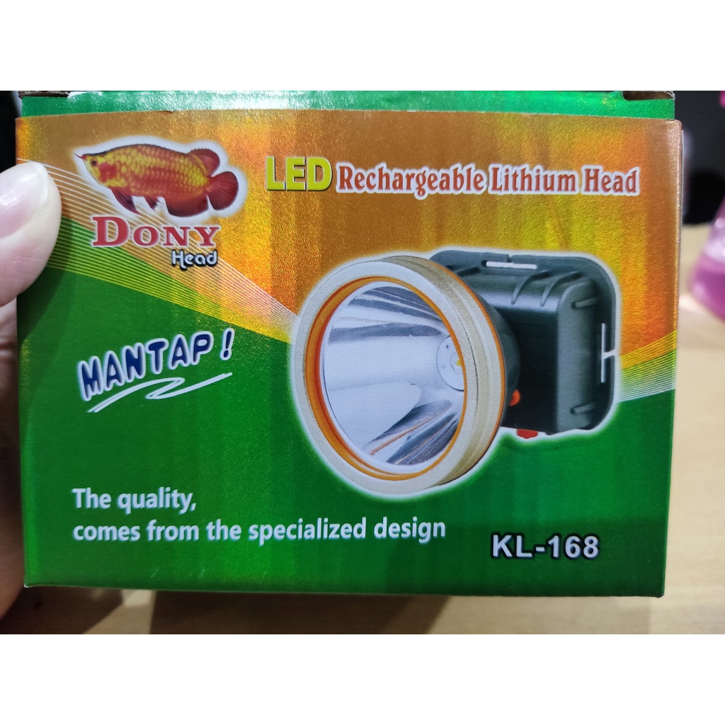 Senter Kepala Dony KL-168 10W