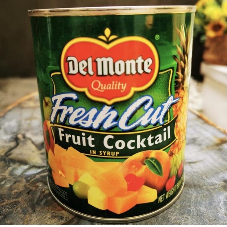 

vnn18 DELMONTE fresh cut fruit cocktail 825gr /Buah cocktail kaleng ...,,