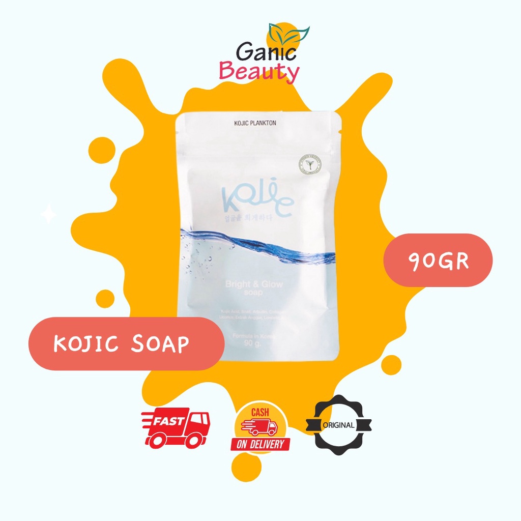 Sabun Kojic Plankton Bright and Glow Soap / Body Serum