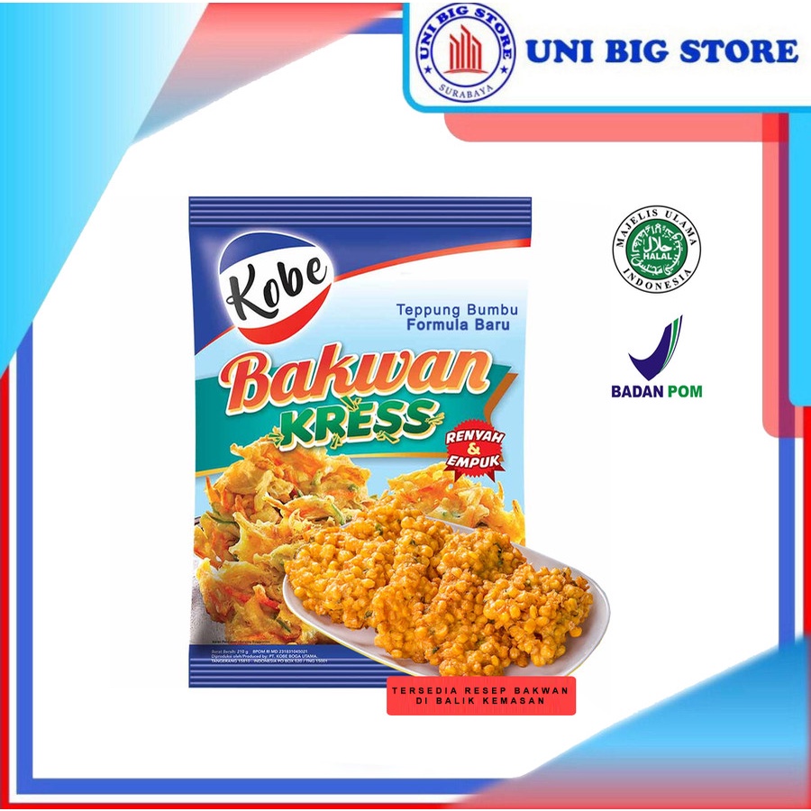 

Kobe Tepung Bakwan Perkedel Kress 70 gr