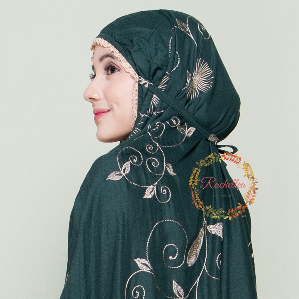 Mukena Terusan Dewasa Gracella Katun Rayon