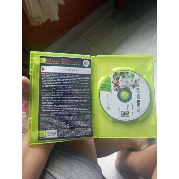kaset fifa12 xbox 360
