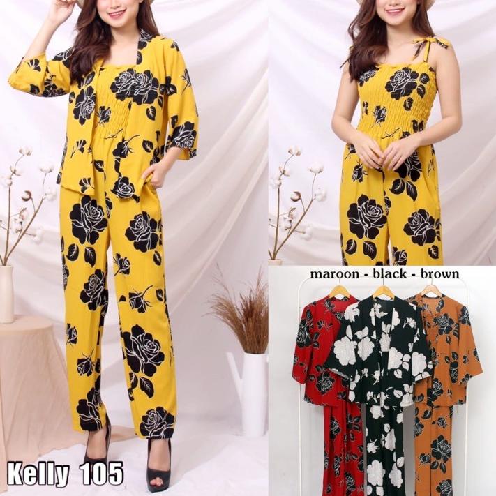 ℗ Set Jumpsuit Overall + Outer Kelly 105 ✵