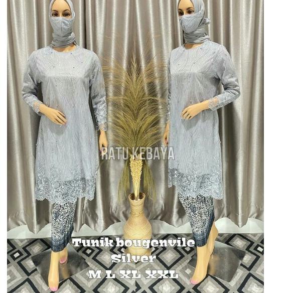 ♗ Salvina_Kebaya > SET KEBAYA TUNIK BOUGENVILE - SET KEBAYA TUNIK TILLE MODERN - SET KEBAYA WIDUDA -