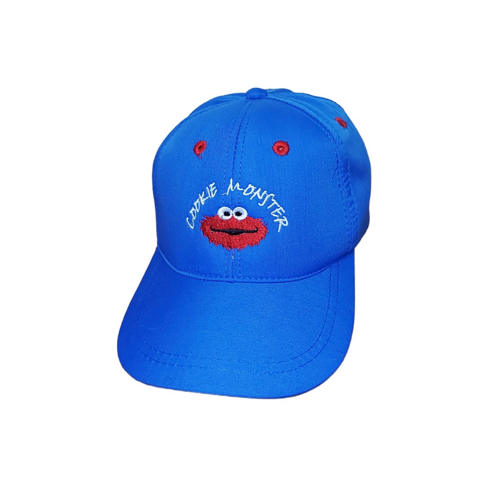 Topi Anak Cookie Monster Laki laki Perempuan Usia 3 - 10 Tahun Best Quality