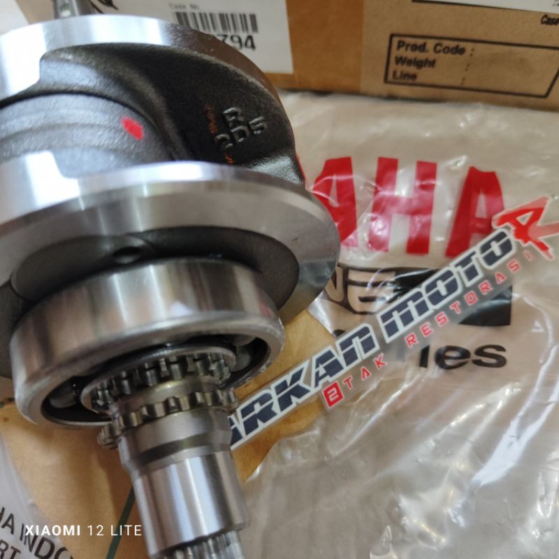 BANDUL KREK KRUK ASSY AS NOUVO Z LELE MIO SPORTY SMILE 28D 2D5 ORIGINAL YAMAHA