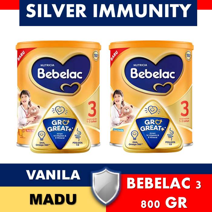 BEBELAC 3 800 GR VANILA MADU