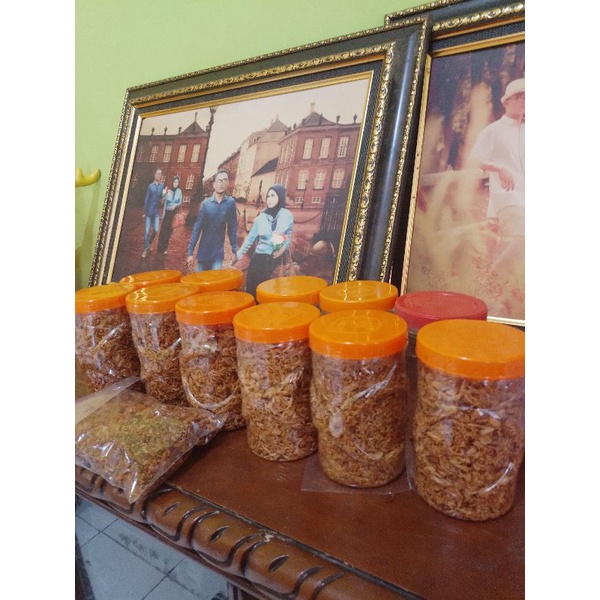 

bawang goreng original premium tanpa tepung by A'A kemasan tuples 280ml