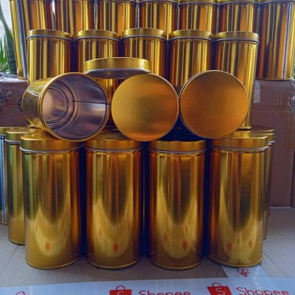 

U27 (Grade A) Kaleng Polos Warna Gold BELANJA MURMER ⇑
