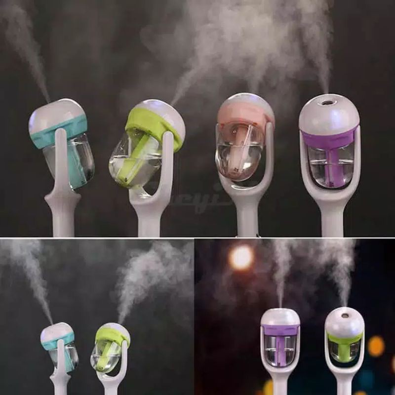 HUMIDIFIER MOBIL AROMA TERAPI FREE OIL DIFFUSER TERAPI PENGHARUM KABIN MOBIL