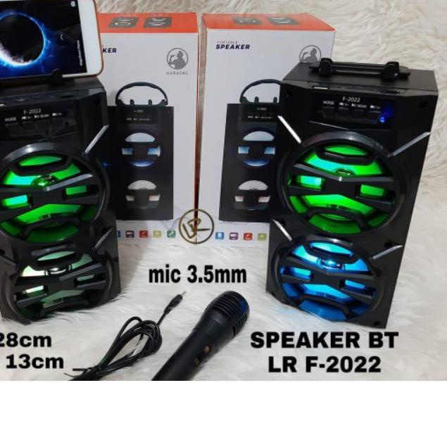 ☪ [MAA] Speaker Bluetooth LR F-2022 + mic ♞