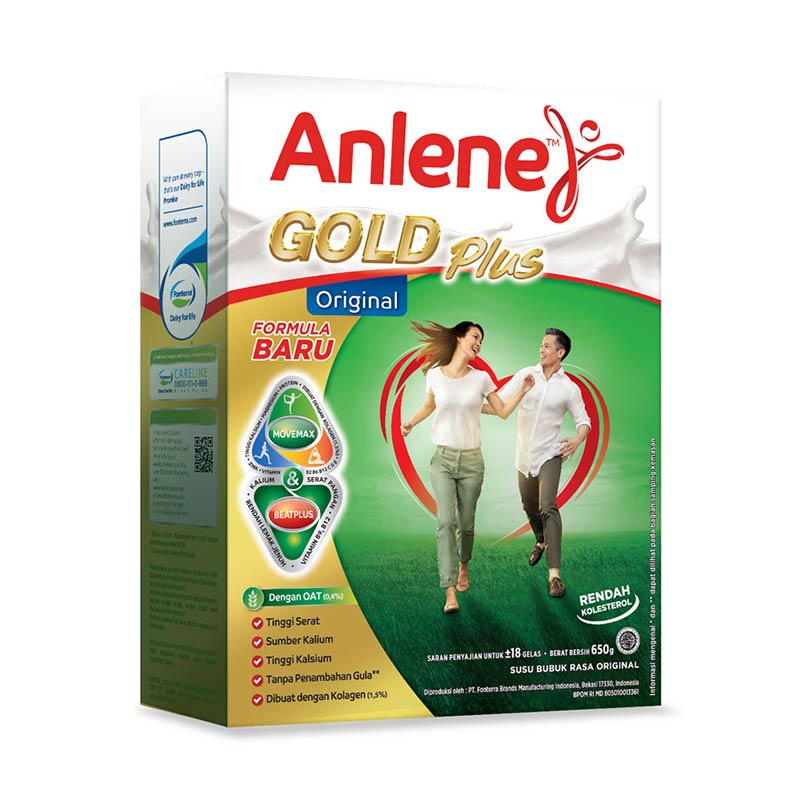 

Anlene Gold Original Susu Bubuk [650 g/ Kemasan Box]