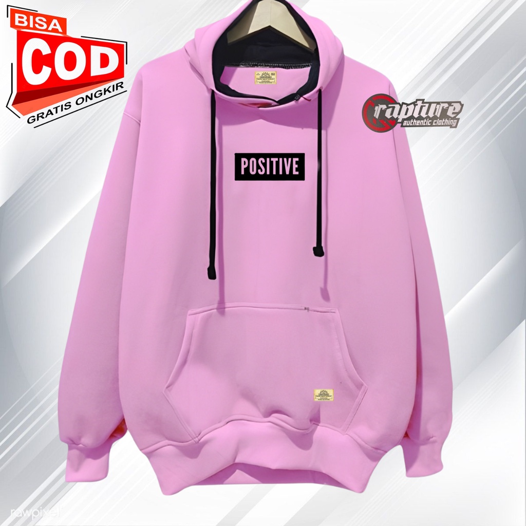 Jaket Hoodie Laki Aesthetic Ori Cowo Cewe Brand Lokal Distro Bandung Hodi Warna Pink baby Sweeter hu