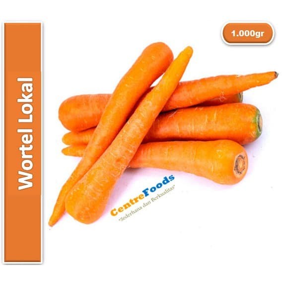 

Wortel Lokal - Wortel Fresh | 1.000gr [ Harga Per KG ]